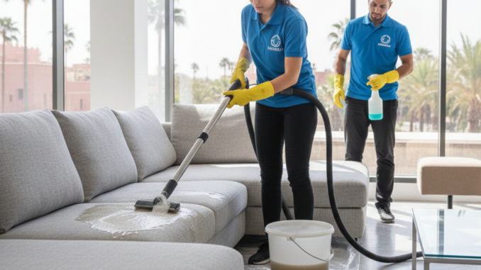 Nettoyage canapé Marrakech