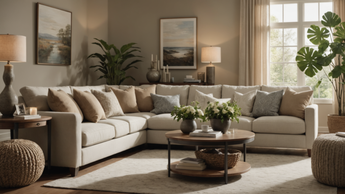 Une oasis de tranquillité : l'art de vivre chez soi