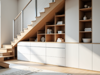Quels rangements choisir sous un escalier