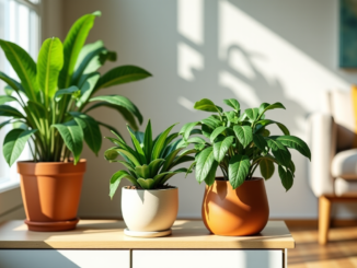 Les plantes d’intérieur qui supportent les oublis d’arrosage