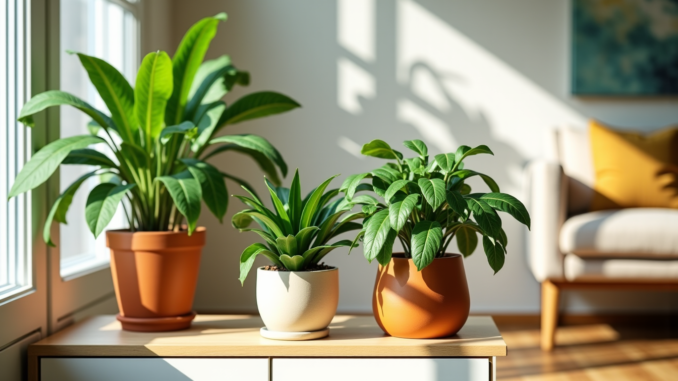 Les plantes d’intérieur qui supportent les oublis d’arrosage